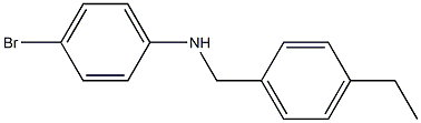 (4-bromophenyl)(4-ethylphenyl)methylamine Struktur