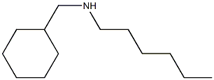 (cyclohexylmethyl)(hexyl)amine Struktur