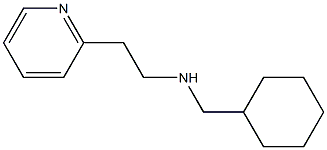 (cyclohexylmethyl)[2-(pyridin-2-yl)ethyl]amine Struktur