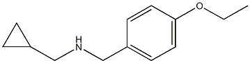 (cyclopropylmethyl)[(4-ethoxyphenyl)methyl]amine Struktur