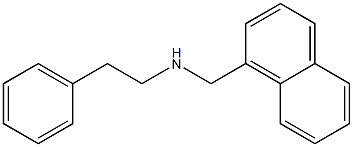 (naphthalen-1-ylmethyl)(2-phenylethyl)amine Struktur