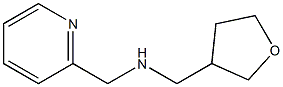 (oxolan-3-ylmethyl)(pyridin-2-ylmethyl)amine Struktur