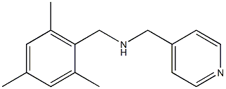 (pyridin-4-ylmethyl)[(2,4,6-trimethylphenyl)methyl]amine Struktur