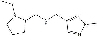 [(1-ethylpyrrolidin-2-yl)methyl][(1-methyl-1H-pyrazol-4-yl)methyl]amine Struktur