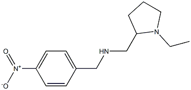 [(1-ethylpyrrolidin-2-yl)methyl][(4-nitrophenyl)methyl]amine Struktur