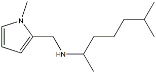 [(1-methyl-1H-pyrrol-2-yl)methyl](6-methylheptan-2-yl)amine Struktur