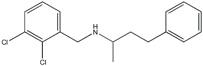 [(2,3-dichlorophenyl)methyl](4-phenylbutan-2-yl)amine Struktur