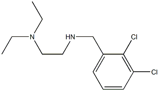 [(2,3-dichlorophenyl)methyl][2-(diethylamino)ethyl]amine Struktur