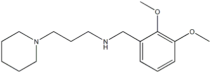 [(2,3-dimethoxyphenyl)methyl][3-(piperidin-1-yl)propyl]amine Struktur