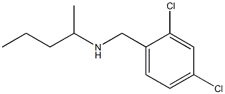 [(2,4-dichlorophenyl)methyl](pentan-2-yl)amine Struktur