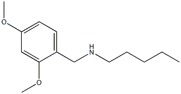 [(2,4-dimethoxyphenyl)methyl](pentyl)amine Struktur