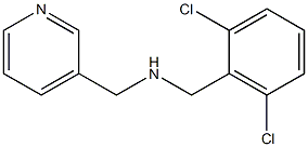 [(2,6-dichlorophenyl)methyl](pyridin-3-ylmethyl)amine Struktur