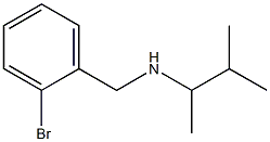 [(2-bromophenyl)methyl](3-methylbutan-2-yl)amine Struktur