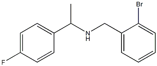 [(2-bromophenyl)methyl][1-(4-fluorophenyl)ethyl]amine Struktur