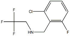 [(2-chloro-6-fluorophenyl)methyl](2,2,2-trifluoroethyl)amine Struktur