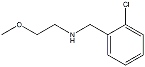 [(2-chlorophenyl)methyl](2-methoxyethyl)amine Struktur