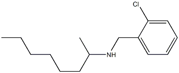 [(2-chlorophenyl)methyl](octan-2-yl)amine Struktur