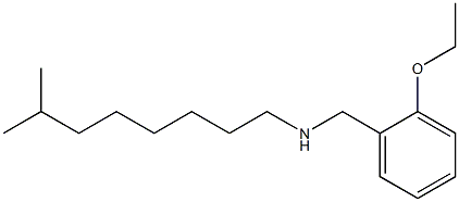 [(2-ethoxyphenyl)methyl](7-methyloctyl)amine Struktur