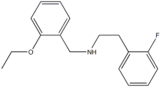 [(2-ethoxyphenyl)methyl][2-(2-fluorophenyl)ethyl]amine Struktur