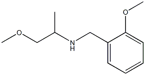 [(2-methoxyphenyl)methyl](1-methoxypropan-2-yl)amine Struktur