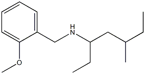 [(2-methoxyphenyl)methyl](5-methylheptan-3-yl)amine Struktur