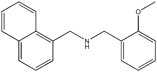 [(2-methoxyphenyl)methyl](naphthalen-1-ylmethyl)amine Struktur