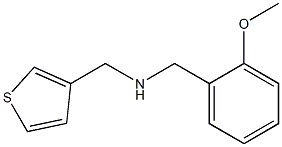 [(2-methoxyphenyl)methyl](thiophen-3-ylmethyl)amine Struktur