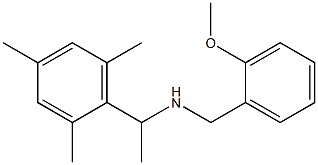 [(2-methoxyphenyl)methyl][1-(2,4,6-trimethylphenyl)ethyl]amine Struktur