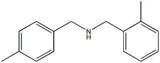 [(2-methylphenyl)methyl][(4-methylphenyl)methyl]amine Struktur