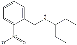 [(2-nitrophenyl)methyl](pentan-3-yl)amine Struktur