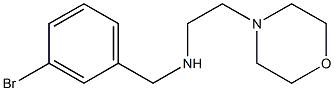 [(3-bromophenyl)methyl][2-(morpholin-4-yl)ethyl]amine Struktur