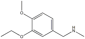 [(3-ethoxy-4-methoxyphenyl)methyl](methyl)amine Struktur