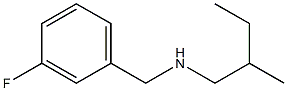 [(3-fluorophenyl)methyl](2-methylbutyl)amine Struktur