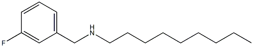 [(3-fluorophenyl)methyl](nonyl)amine Struktur