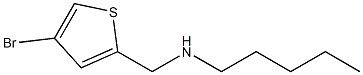 [(4-bromothiophen-2-yl)methyl](pentyl)amine Struktur