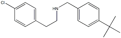 [(4-tert-butylphenyl)methyl][2-(4-chlorophenyl)ethyl]amine Struktur