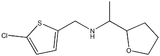 [(5-chlorothiophen-2-yl)methyl][1-(oxolan-2-yl)ethyl]amine Struktur