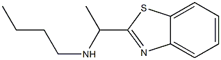 [1-(1,3-benzothiazol-2-yl)ethyl](butyl)amine Struktur