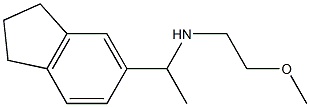 [1-(2,3-dihydro-1H-inden-5-yl)ethyl](2-methoxyethyl)amine Struktur