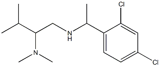 [1-(2,4-dichlorophenyl)ethyl][2-(dimethylamino)-3-methylbutyl]amine Struktur