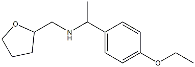 [1-(4-ethoxyphenyl)ethyl](oxolan-2-ylmethyl)amine Struktur