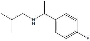 [1-(4-fluorophenyl)ethyl](2-methylpropyl)amine Struktur