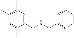 [1-(pyridin-2-yl)ethyl][1-(2,4,5-trimethylphenyl)ethyl]amine Struktur