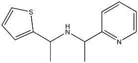 [1-(pyridin-2-yl)ethyl][1-(thiophen-2-yl)ethyl]amine Struktur