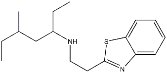 [2-(1,3-benzothiazol-2-yl)ethyl](5-methylheptan-3-yl)amine Struktur