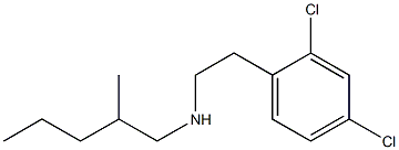 [2-(2,4-dichlorophenyl)ethyl](2-methylpentyl)amine Struktur