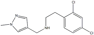 [2-(2,4-dichlorophenyl)ethyl][(1-methyl-1H-pyrazol-4-yl)methyl]amine Struktur