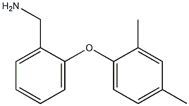 [2-(2,4-dimethylphenoxy)phenyl]methanamine Struktur