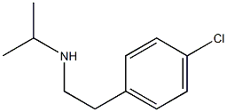 [2-(4-chlorophenyl)ethyl](propan-2-yl)amine Struktur