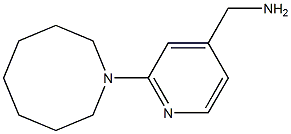 [2-(azocan-1-yl)pyridin-4-yl]methanamine Struktur